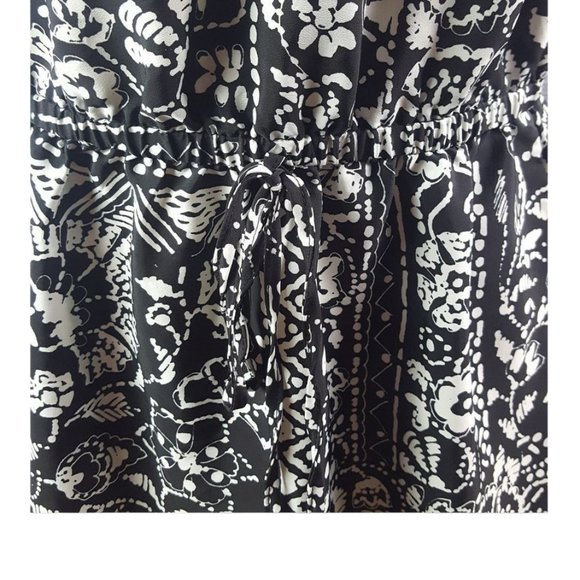 BeBop Women Dress Black White multi color Summer Sun Light - Picture 4 of 11